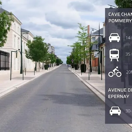 L' Escapade Remoise - Beau 4 Pieces Refait A Neuf شقة